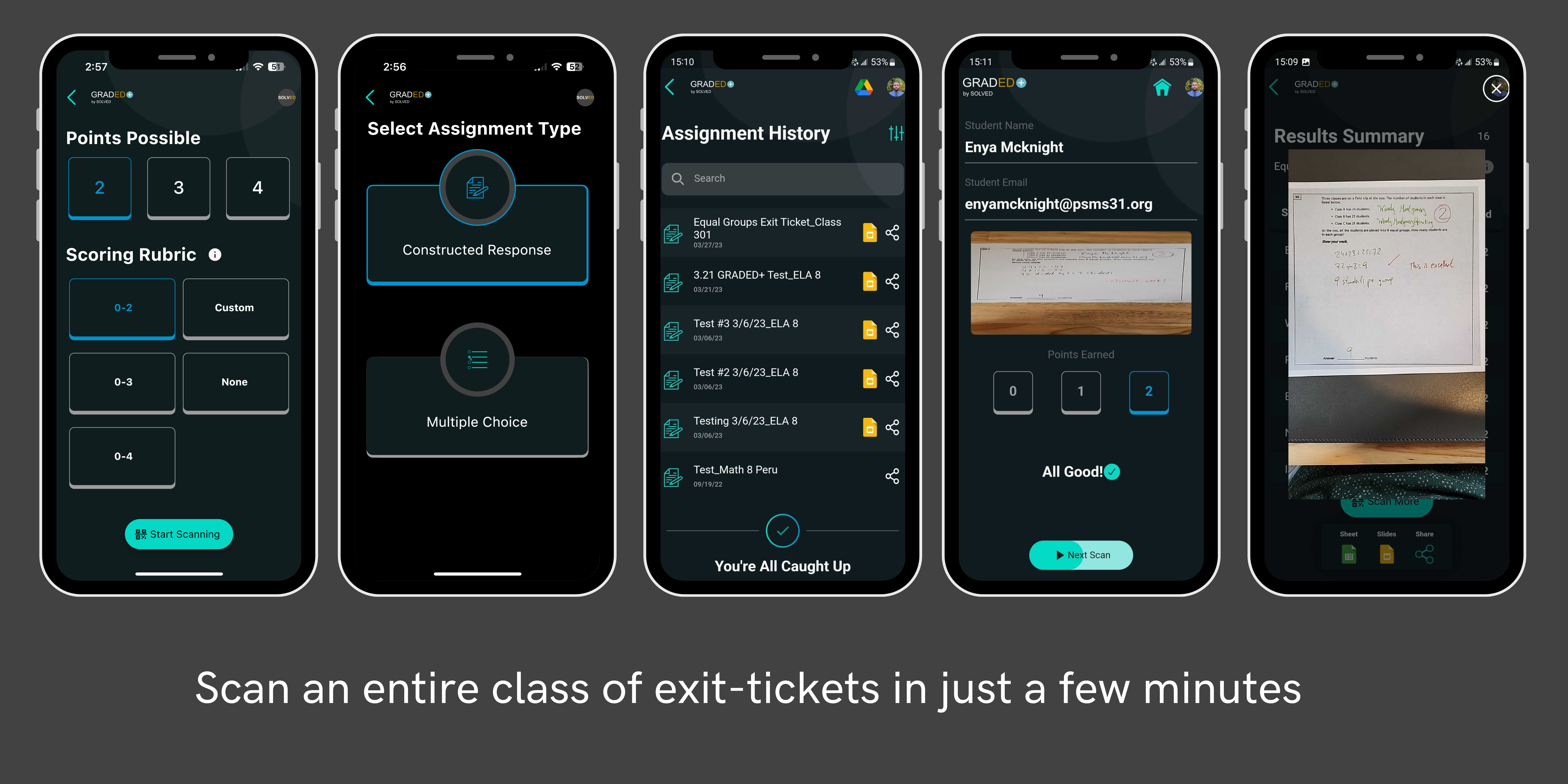 ela homework scanner